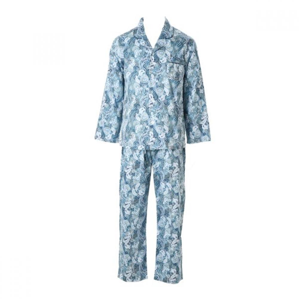VenuS Men S Premium Cotton 100S Geometric Flower Pajama Vpaa218m
