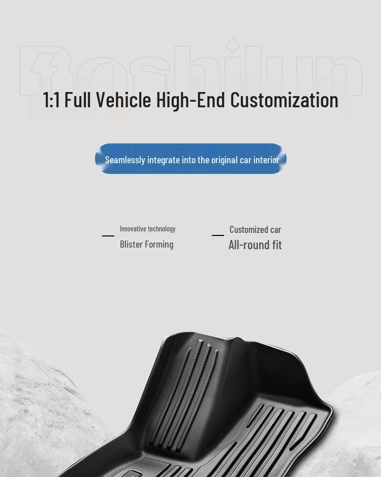 Geely Xingyuan UP Floor Mats (2025-2026) - Dream Youth TPE Starry Sky Series