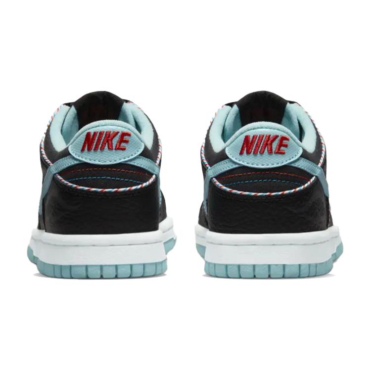 New Nike Dunk Low SE Barber Shop Black GS DN3351-001