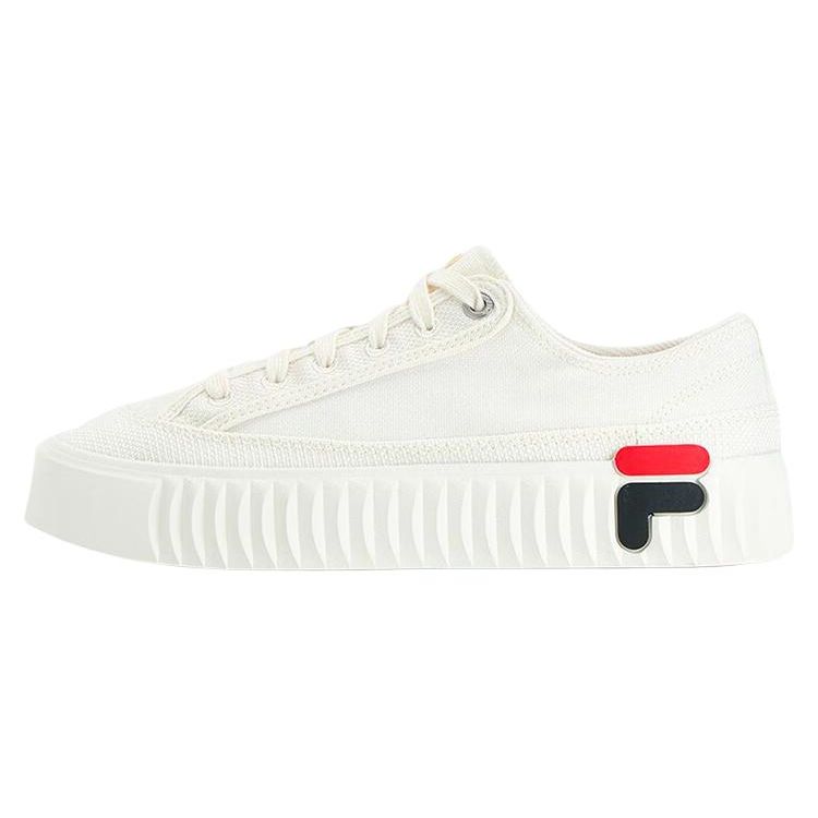 FILA Gear Fashion Comfortable Durable Low-Top Skate Shoes Women sneakers White F12W322310FGD