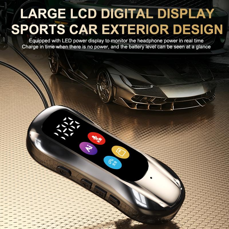 Portable Lavalier Headphones Bluetooth Earbuds Surround Sound Headsets Noise Reduction Earphones Handsfree In Hd Mic