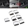 On-off Switch Button Cover Cover Silver Trim Button Chrome For Nissan Brand New Car Glass Lifter Switches Button
