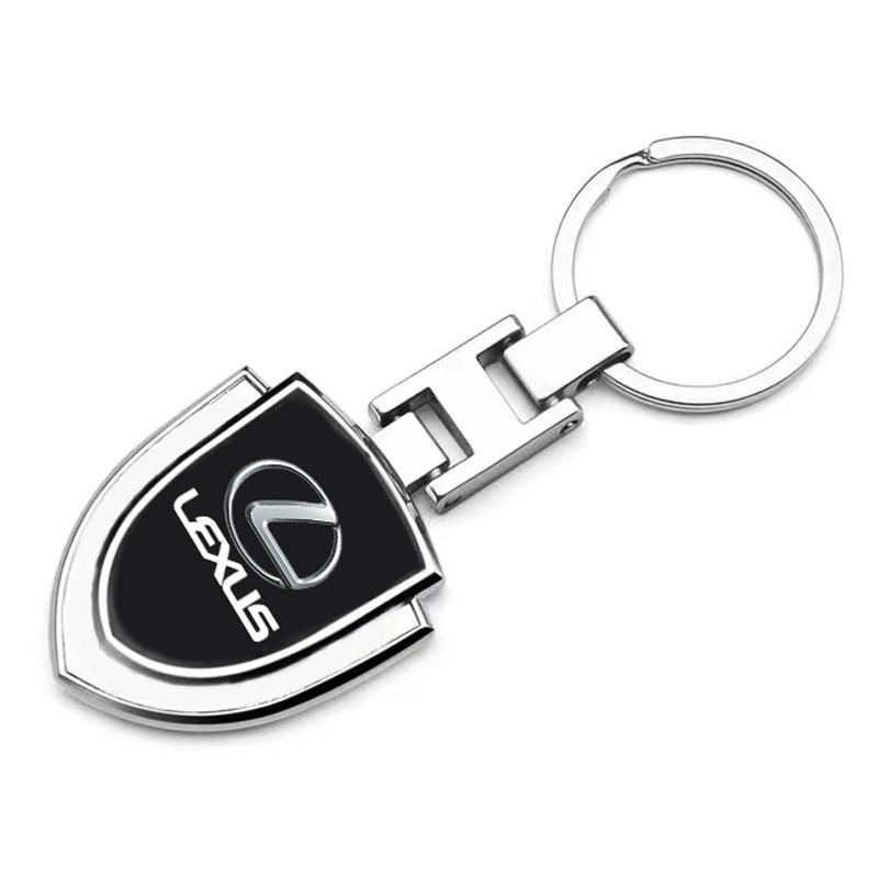 Car Key Chains Keyring Pendant Metal Keychain Holder Auto Accessories For Lexus GX460 CT200H ES Fsport GS GX IS LS LX NX RX UX
