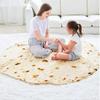 Burritos Tortilla Blanket Soft Plush Food Throw Blankets For Bed Sofa Bedspread Decorative Camping Picnic Winter Warm Blanket