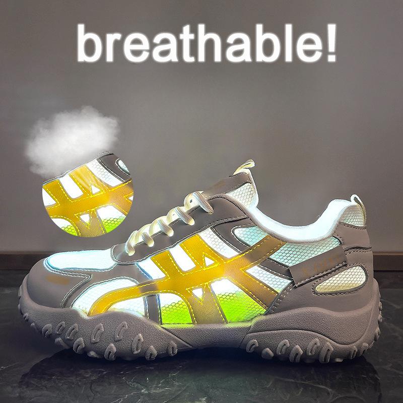 New Korean Version of Dad Shoes for Women In Summer Student Sports Running Mesh Breathable