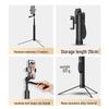 2025 Premium Metal Bluetooth Selfie Stick & Tripod: Multifunctional Mobile Stand for Steady Shots