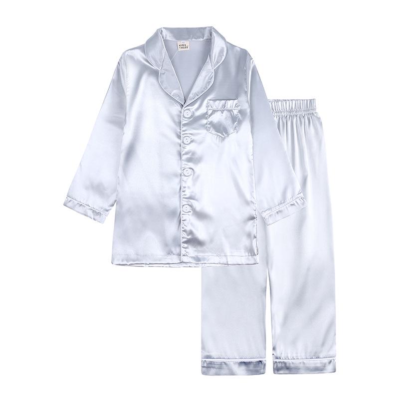 Kids Tales Summer Silk Pajama Set for Boys & Girls
