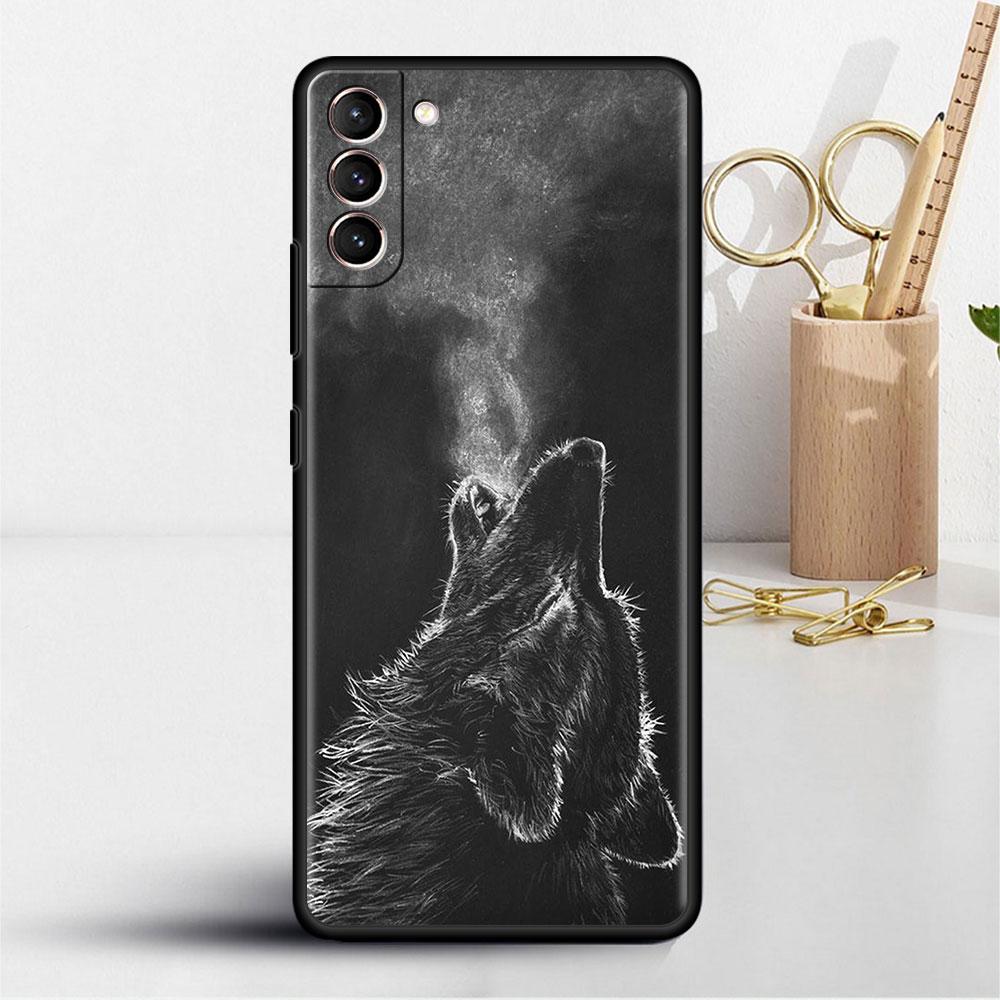 

Wolf Dog Cat Bird Lion Tiger Soft Case For Samsung Galaxy S22 S20 FE S21 S10 S23 S24 Note 20 Ultra 10 Lite Phone Cover Shell Galaxy S20 Plus