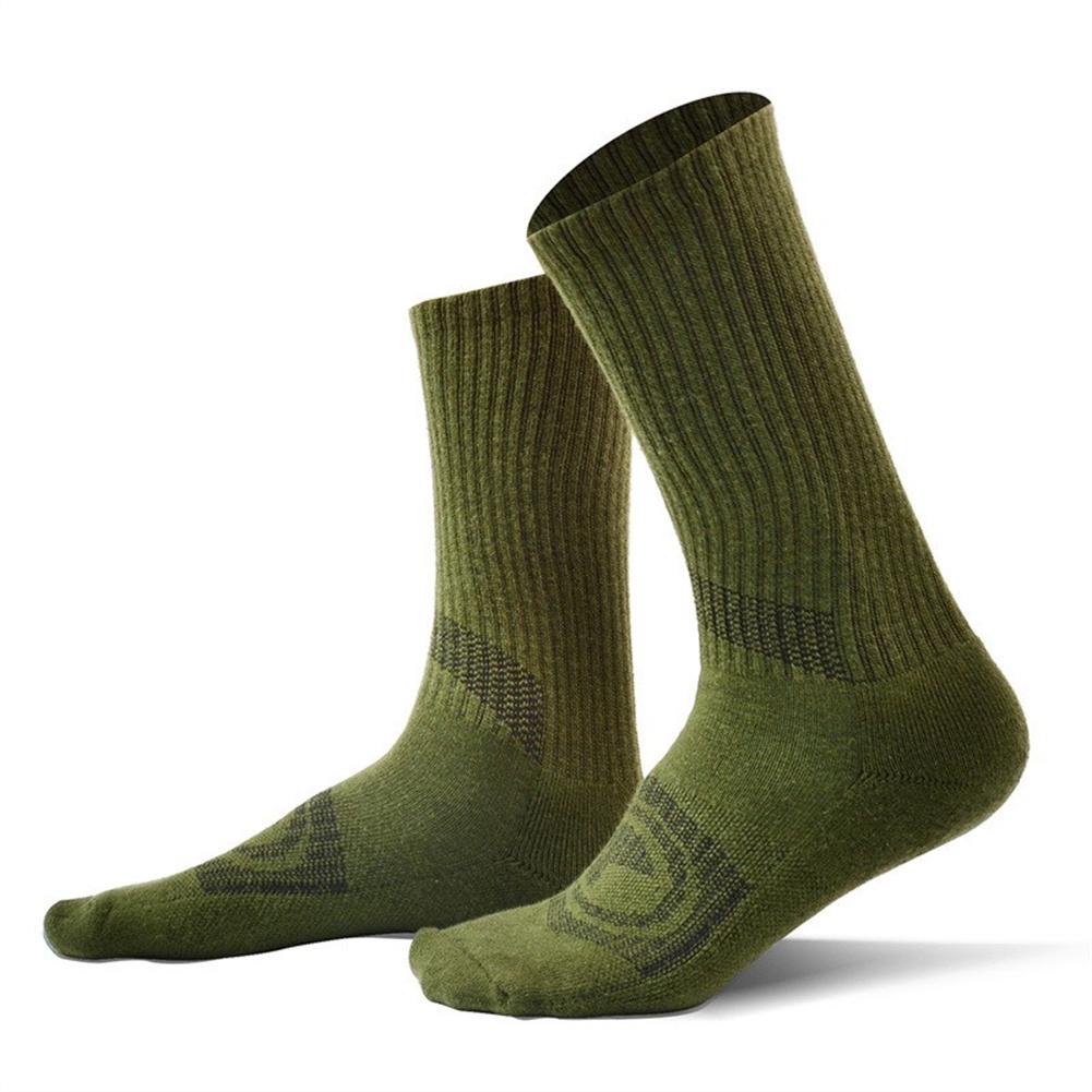 1 Pair Of Outdoor Hiking Socks Thickened Winter Sports Socks Climbing Skiing Anti-slip