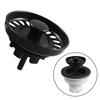 Washbasin Strainer PP Sink Stopper Filtration System Compact And Lightweight Design Easy To Install 0.1 Lbs Per Piece