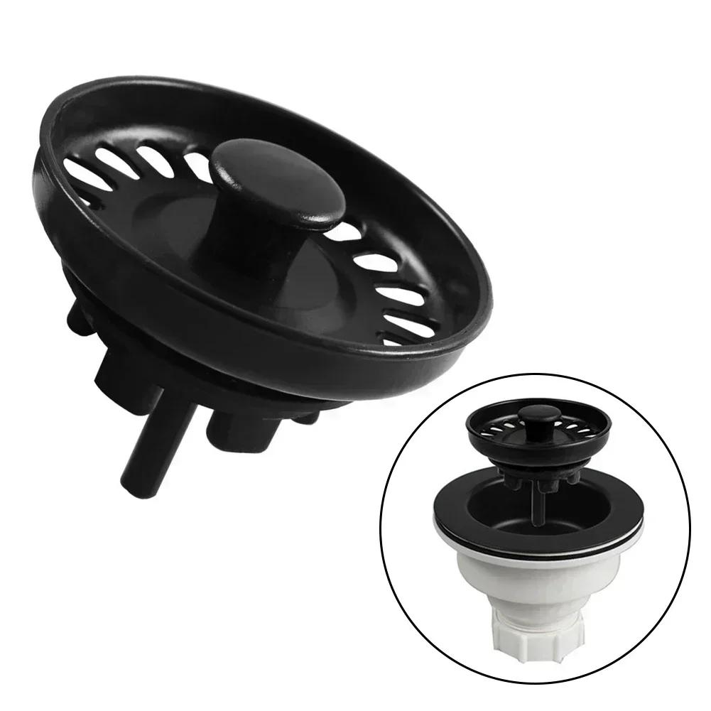 Washbasin Strainer PP Sink Stopper Filtration System Compact And Lightweight Design Easy To Install 0.1 Lbs Per Piece