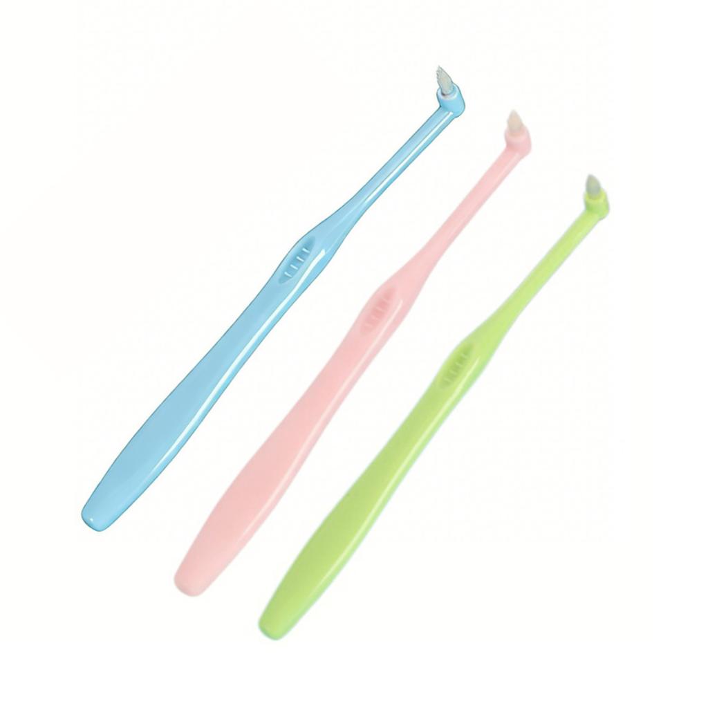 1/3pc Orthodontic Braces Toothbrush Single Tufted Small Pointed Head Brush for Clean Between Teeth in The Groove of Wisdom Tooth