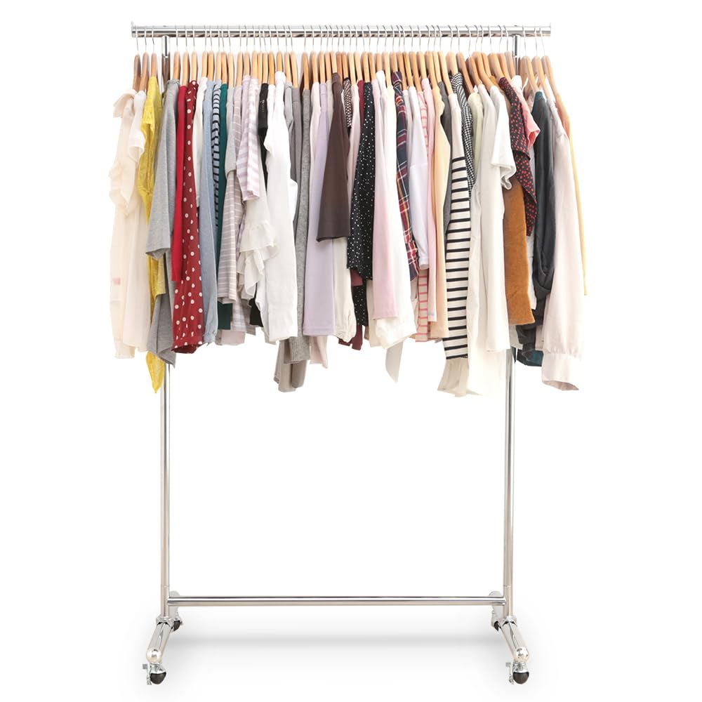 

Вешалка Iris Plaza Вешалка-труба Одинарная ширина Грузоподъемность 140 кг Серебристый Прочный Высокая грузоподъемность 115,5 см CW3001-T5