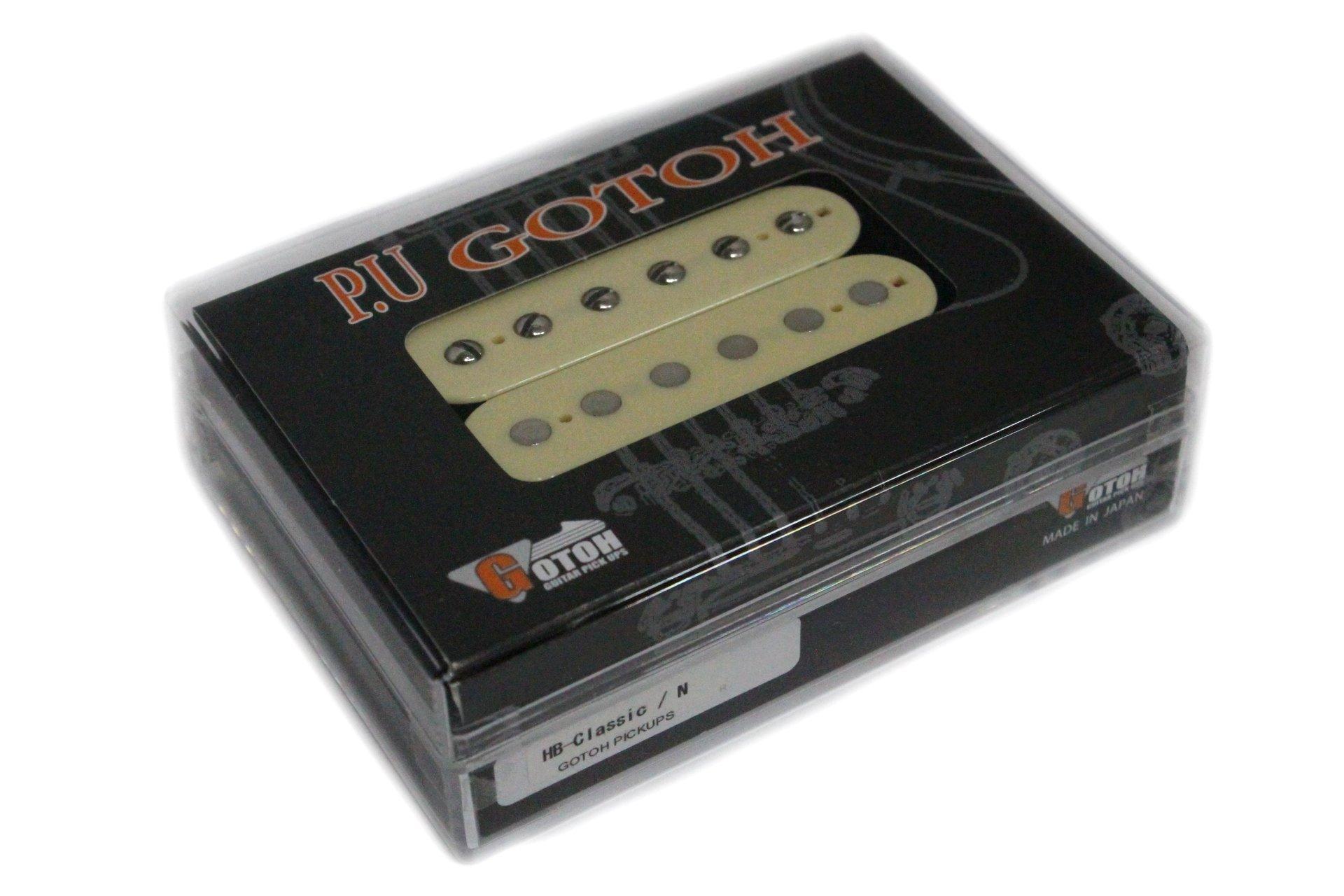 

Made in Japan Humbucker Pickup Neck Cream Color [GOTOH Pickups] HB-Classic (Front) GTPU-HB-CLS-CRM-N вершковий