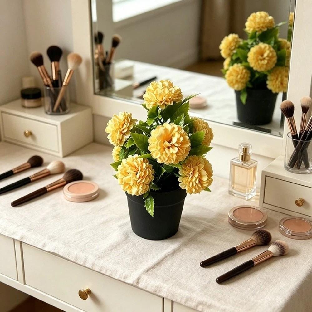 Beautiful DIY Artificial Flowers Home Decor Ornaments Fake Flowers Bouquet Multi-color Simulation Silk Peony Garden Decor
