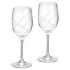 Wedgwood Official Wedding Gift Promise with This Ring Pair Wine Wedding Gift for the Bride and Officially Imported Wrapping Glasses, 280ml,