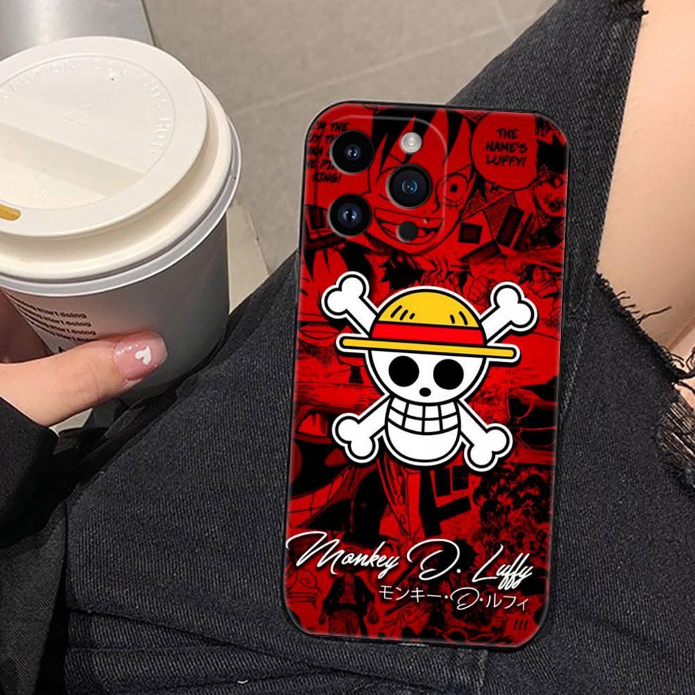 One Piece Luffy Zoro Nami Cover Phone Case For iphone Apple 17 AIR 16E 16 15 14 13 12 11 Pro XR Max 8 7 Plus TPU Case Funda Capa