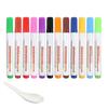 12PCS Kids Safe Whiteboard Markers 12 Color Floating Whiteboard Markers Washable Inks for Kids Drawing and Art Project