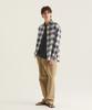Oteumilkape Herringbone Fatigue Pants - Beige