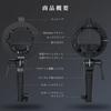 NEEWER Bracket Holder Umbrella Mount with Handle for Flash Strobe Flash Bracket Compatible Godox AD200Pro V1 NEEWER Z2 Z1 Z760 NW760 NW700 TT560 Q3