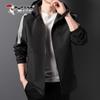Men's Color-Block Hooded Jacket