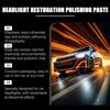 Car Headlight Polishing Paste, For Car Headlight Care, Brightening, Cleaning Stains, Removing Yellowing, Polishing, And Restoration.
