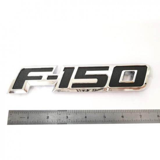 1x Für F-150 Heckklappen-Emblem für F-150 09-14 CL3Z-9942528-A Chrom Schwarz