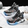 Kobe Kids Winter Basketball Shoes for Boys - Velvet Warm, Trendy Sports Sneakers for Primary Students