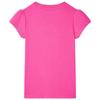 T-shirt pour enfants rose foncé 92/104/116/128/140