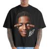 Camiseta Vintage ASAP Rocky, Camiseta Gráfica ASAP, Merch do Rocky, Camiseta de Rap, vintage, presente unissex, Camiseta de Show