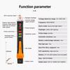 Berührungsloser Spannungsprüfer Stift Intelligenter Spannungsdetektor Infrarot-Anzeige 12-1000V Prüfstift Bruchpunktsucher Mit Taschenlampe