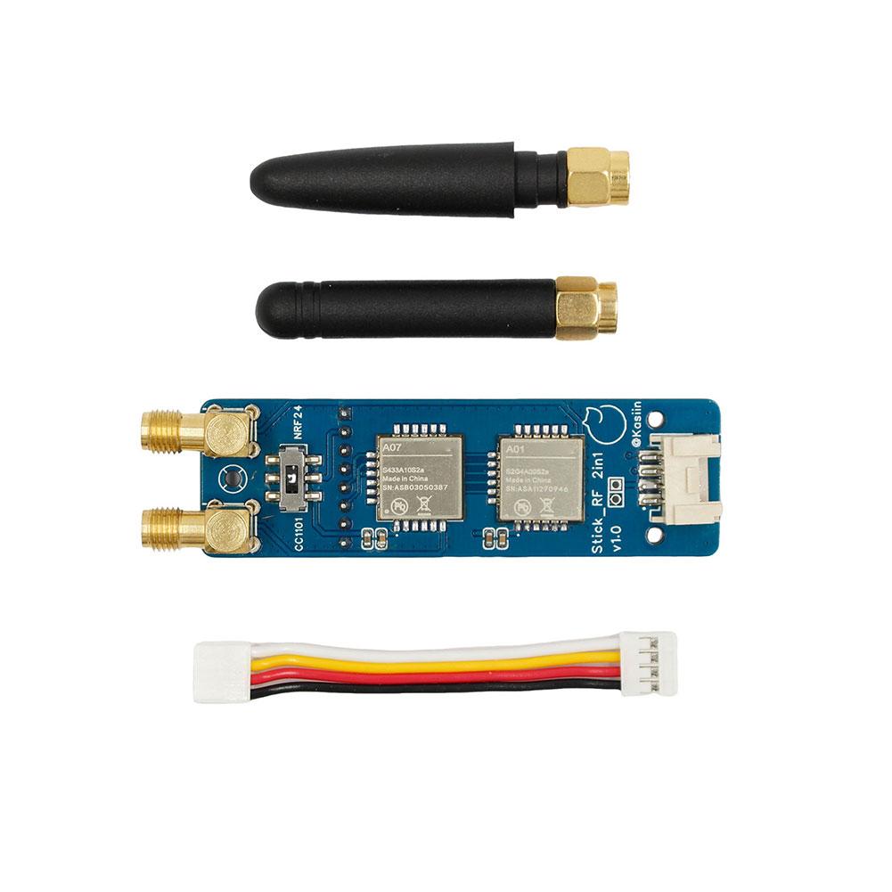For M5 Stack For M5StickC PLUS2 For ESP32 Compact IoT Module CC1101 For NR F24 Tool 2-In-1 Module With Bruce Firmware