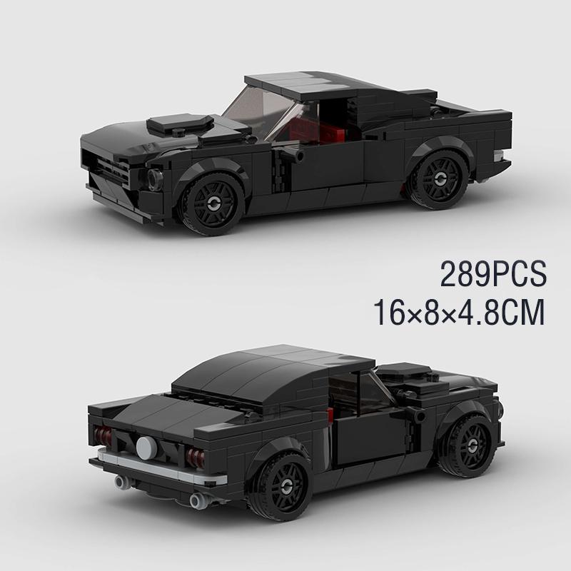 MOC Speed Racing City Car Building Blocks Great Vehicle Model Sport Brick Toys Desk Ornaments Christmas Gift For Kids Boyfriend