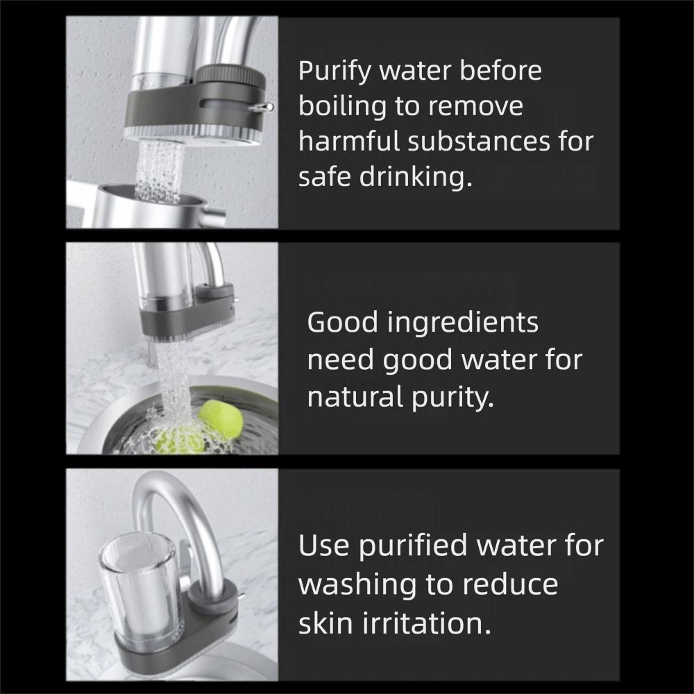 Washable Tap Water Purifier Removable Water Purification Filter Faucet Water Purifier Office