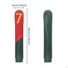 Number 7 Golf Cover Color Contrast Alignment Numbered Design Sports Accessory for