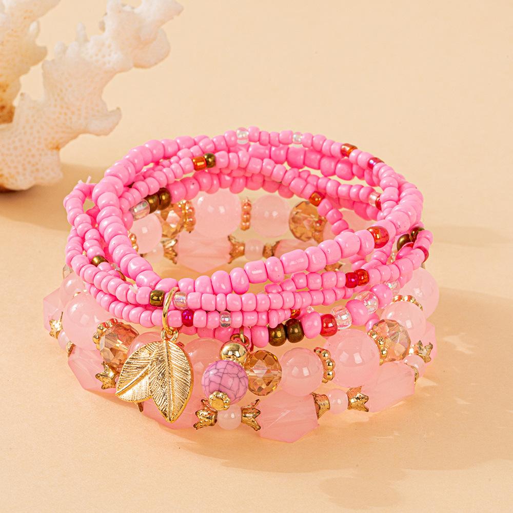 

JYL TS Bracelet Eiffel Tower Wing Invokes Adventure & Grace Pink темный лаванды