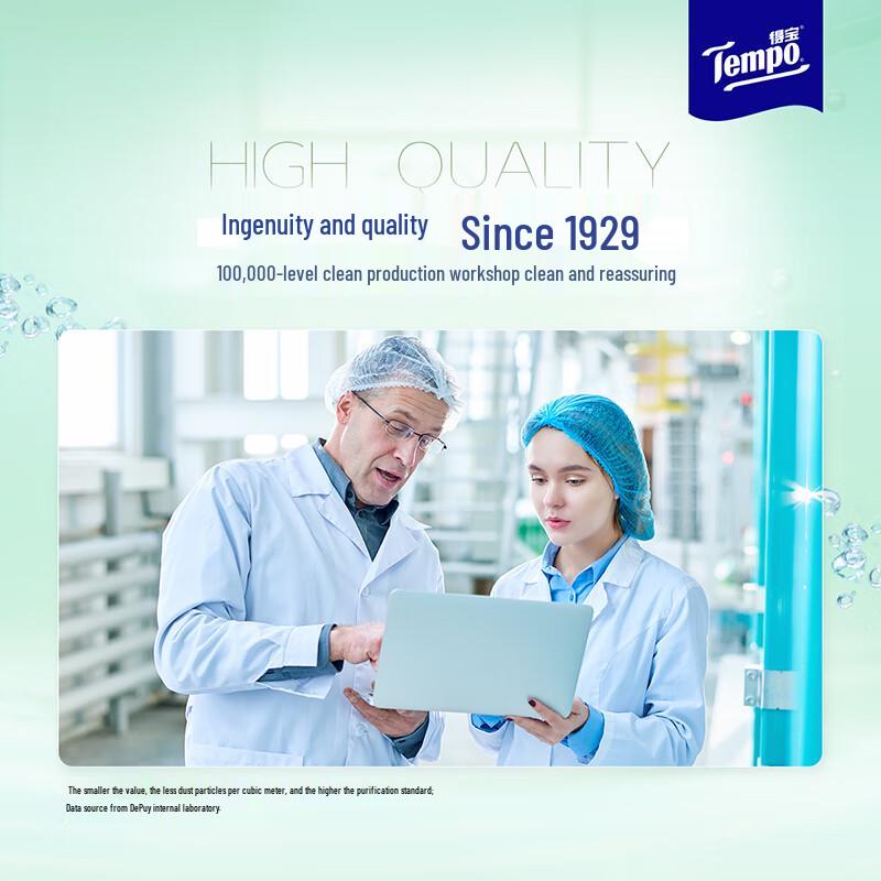 Tempo Flushable Wet Wipes