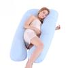 U-förmiges Schwangerschaftskissen, reine Baumwolle, Lendenwirbelstütze, Rückenlehnenkissen, Kissen für schwangere Frauen, multifunktionales Ganzkörperkissen
