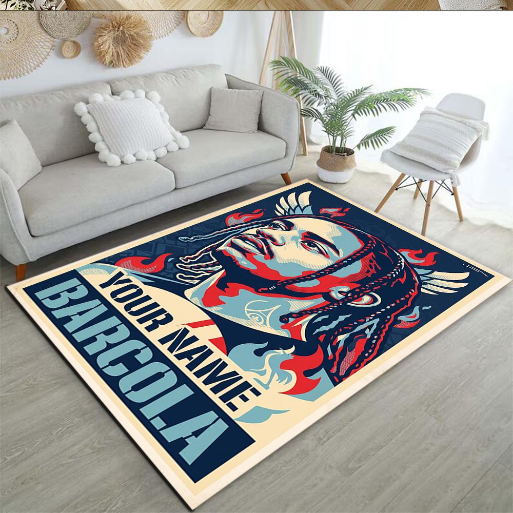 Liverpool Fc Customized Name Area Rug Suitable For Outdoor Balcony Hallway Foyer Antislip Carpet Decorate Offices Perfect Birthdaychristmas Gift Idea