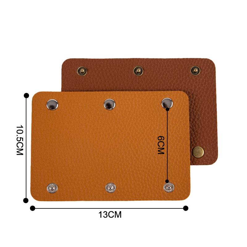 1Pc Luggage Bag Handle Wrap Pu Leather Cover Bag Accessory Shoulder Strap Pad