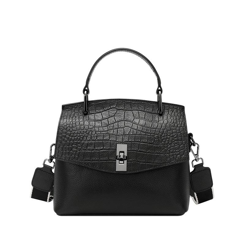 

Женская сумка из натуральной кожи + элитная, модная, атмосферная и роскошная сумка для женской сумки через плечо для поездок на работу