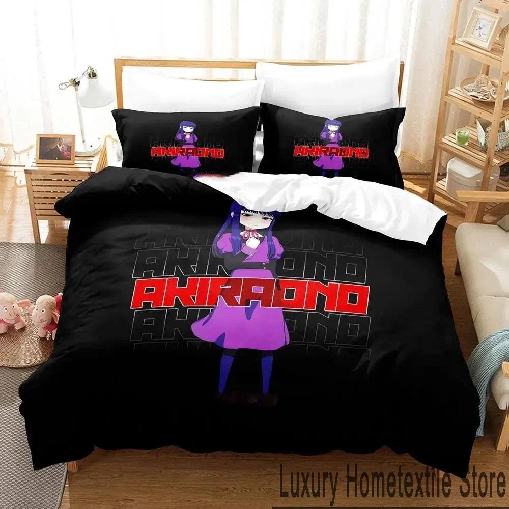 Hi Score Girl Anime Bedding Set Duvet Cover Bed Set Quilt Cover Pillowcase Comforter king Queen Size Boys Adult Bedding Set