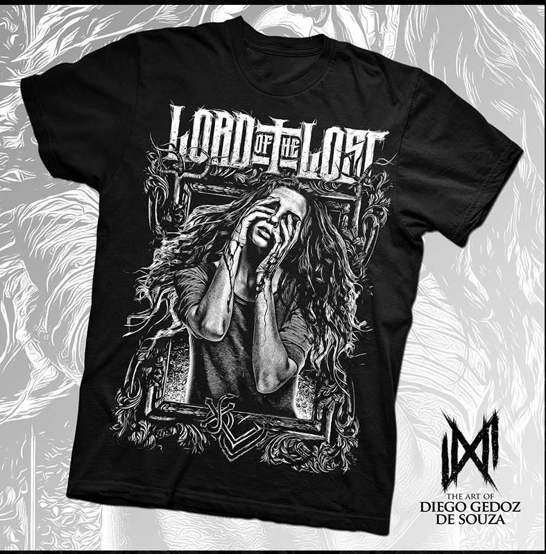 Lord of the Lost Унисекс Хлопковая Футболка Мужская Женская MD1598 Унисекс Футболка L