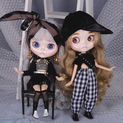 ICY DBS Blyth Bebek Oyulmuş Dudaklar Yüz Beyaz Cilt Eklemli Vücut 1/6 BJD Özel Fiyat OB24 Oyuncak Hediye