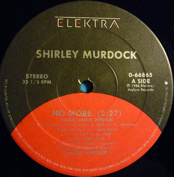 

12inch Record SHIRLEY MURDOCK - No More 066865 Elektra 1986 US Soul/Funk Used