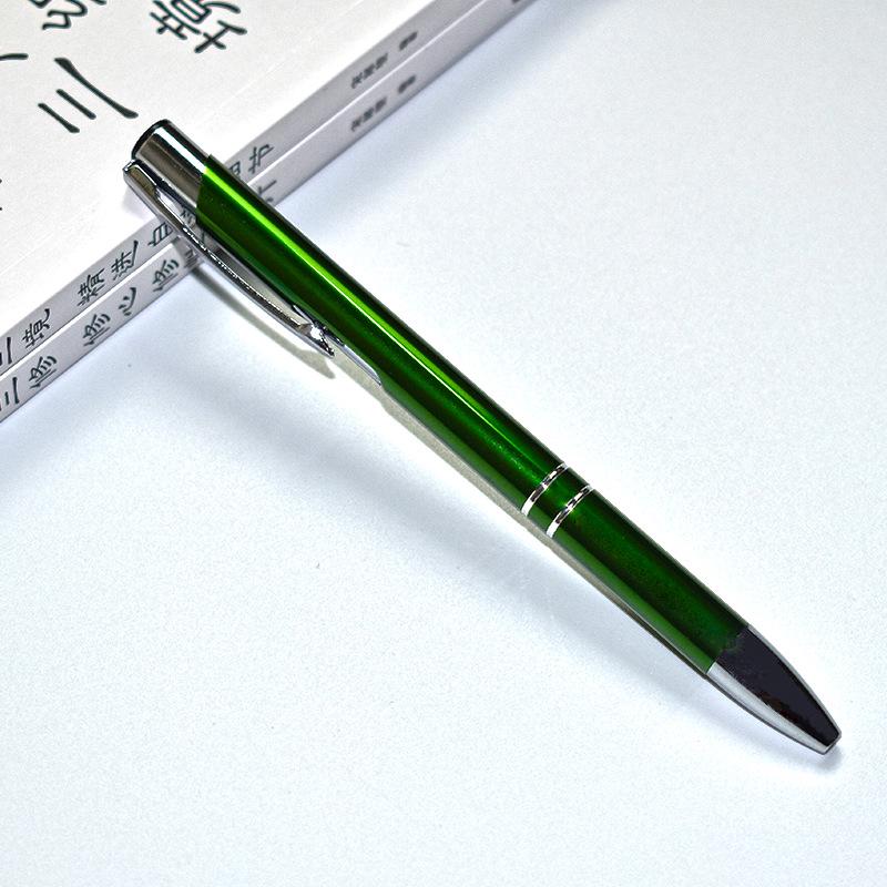 Cross-Border Creative Aluminum Ballpoint Pen with Custom Laser Engraving