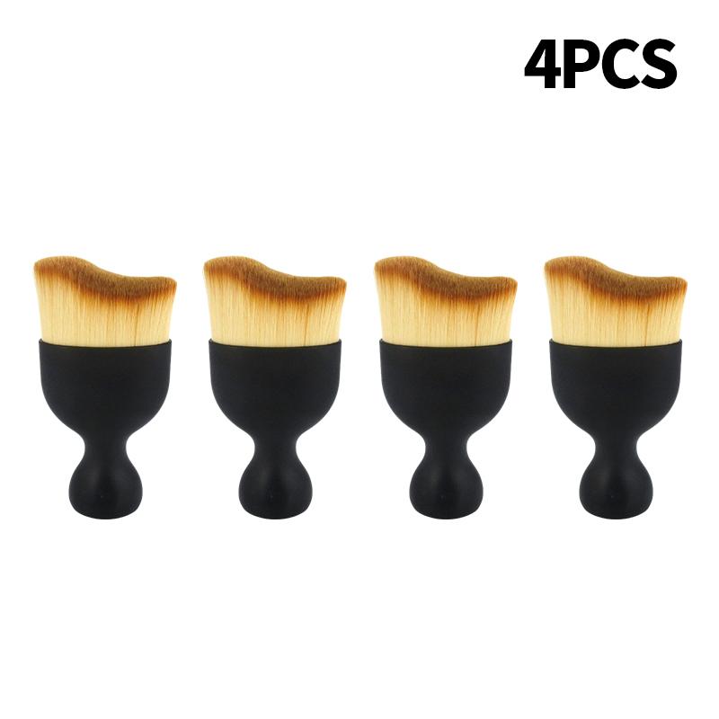 1-4 Pcs Car Interior Dust Sweeping Soft Brush Car Vent Cleaning Brush with Casing Crevice Dusting Cleaning Tool Car Detailing