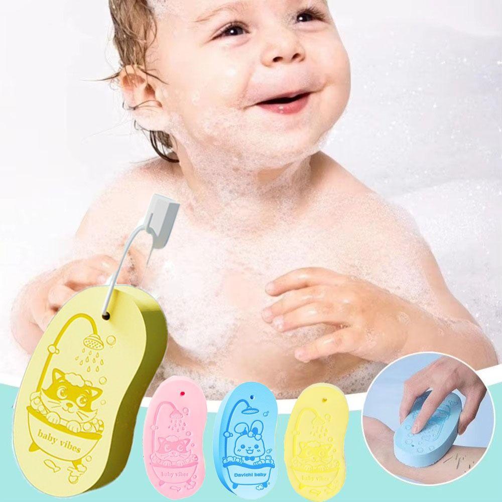 

Bathroom Supplies Bath Wipes for Children Body Skin Care Body Scrubber Shower pink