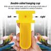 9.5mm Interface Birds Double-sided Hanging Cup Automatic Drinking Bowl and Tee Connector Quails Pigeons Chicks Waterer Cups 5Pcs