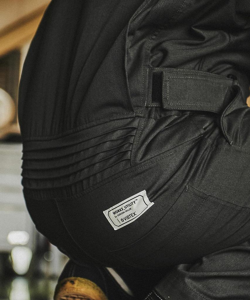 GORDON MILLER Unisex Overalls VIBTEX Size 2 L Size Charcoal Gray 1767080 WORKS_UTILITY All-in-one (JP Equivalent)